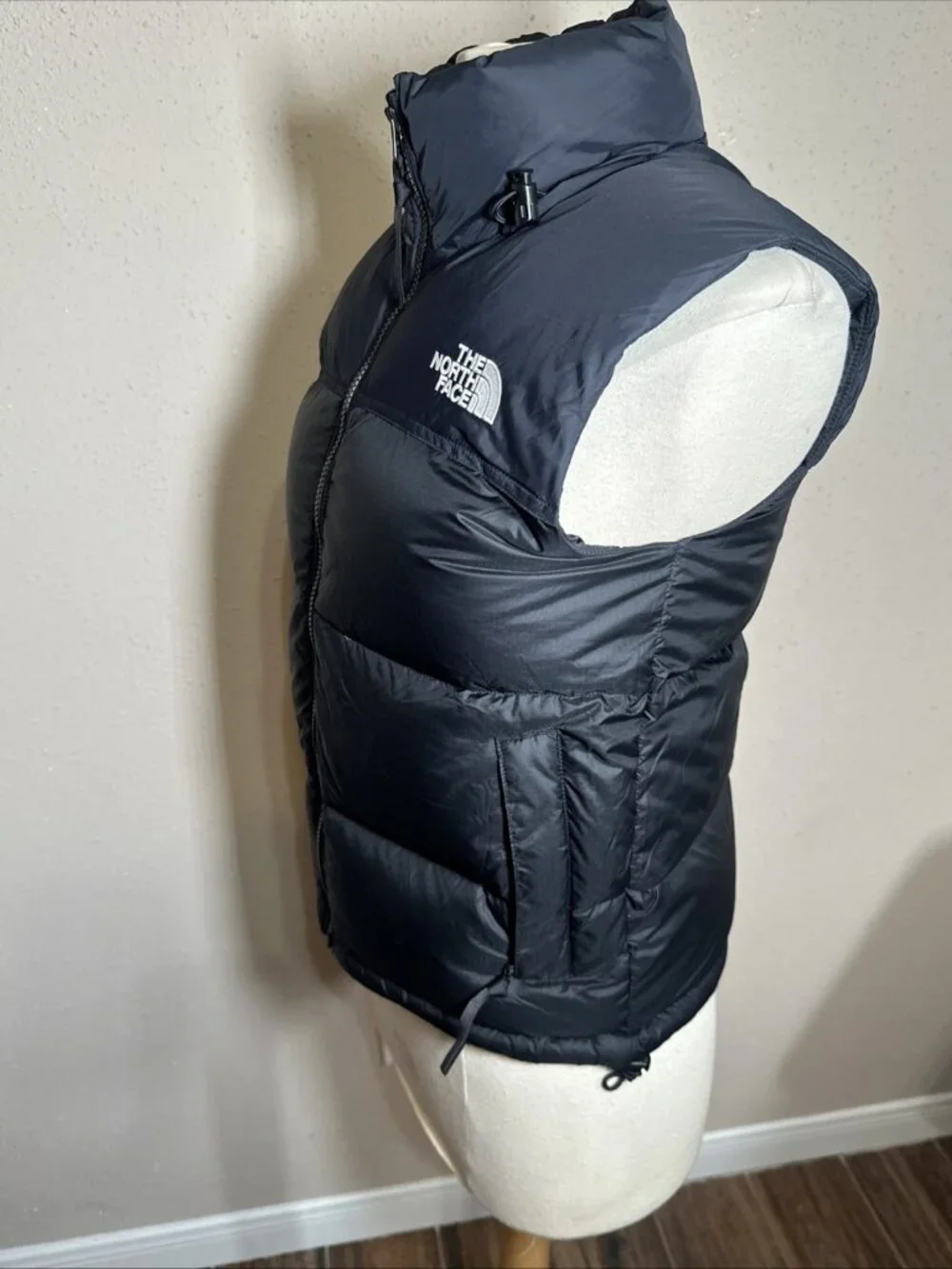 The North Face Vest Womens XS Black 700 Down Puffer Full Zip Outdoor Ski